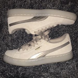 Puma suede sneakers